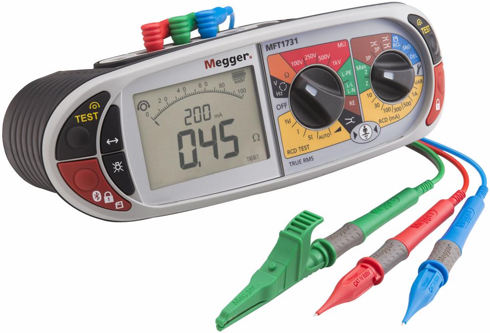MFT1731 MULTI-FUNCTION ELECTRICAL TESTER, 1KV MEGGER