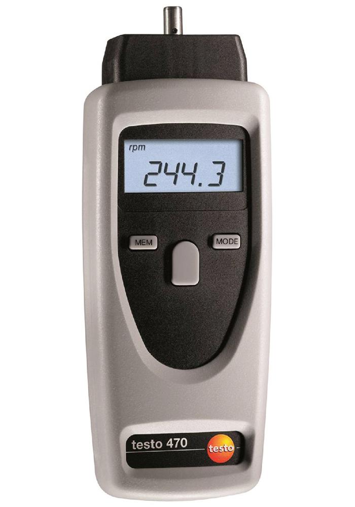 470 TACHOMETER, 0.1RPM TO 19.999PM, 0.02% TESTO