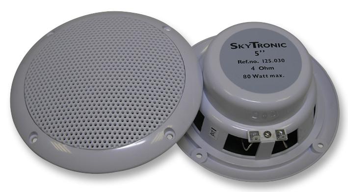 125.030 WATER RESISTANT SPEAKERS 5IN 4OHM ADASTRA