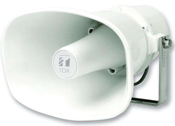 SC-615 HORN SPEAKER, 15W 8OHM IP-65 TOA ELECTRONICS