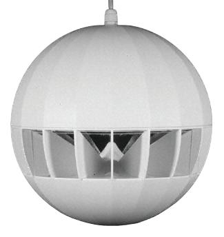 BS8 PENDANT SPEAKER. 20W, 100V, WHITE RCF
