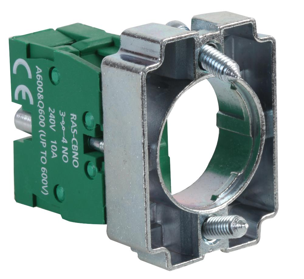 RB2-BZ101 PUSHBUTTON, BODY, 22MM, 1NO EUROPA