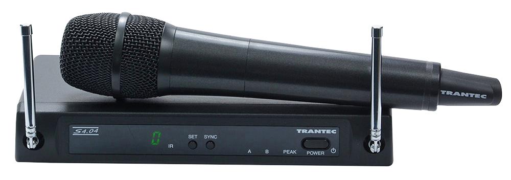 S4.04-HD-EB-GD5 HANDHELD RADIO MIC SYSTEM TRANTEC