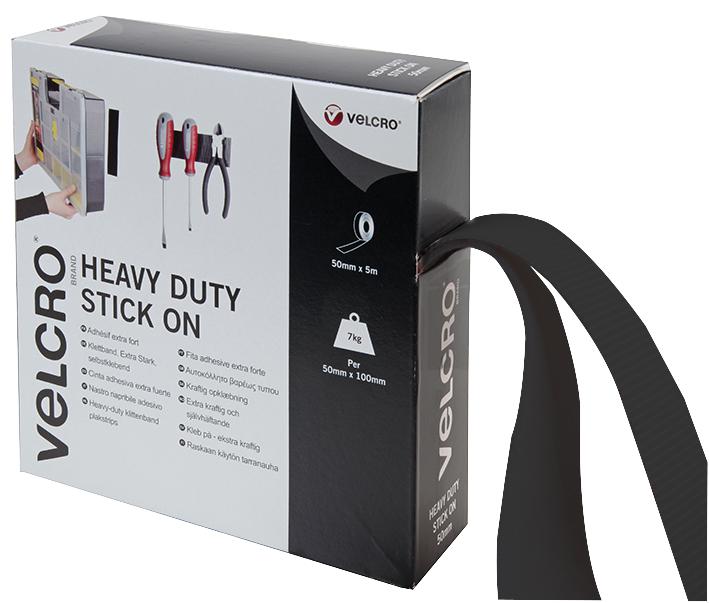 60243 GENERAL PURPOSE TAPE, 5M X 50MM VELCRO