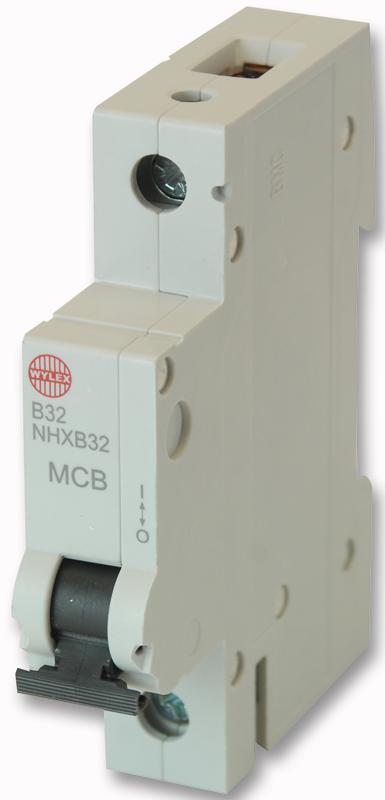 SFNHXB32 WYLEX 32A SP TYPE B MCB 6KA WYLEX