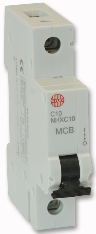 SFNHXC10 WYLEX 10A SP TYPE C MCB 6KA WYLEX