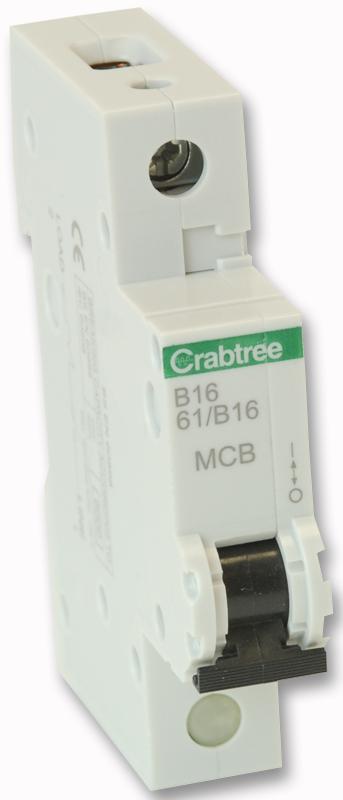 S61/B16 STARBREAKER 16A SP TYPE B CURV CRABTREE
