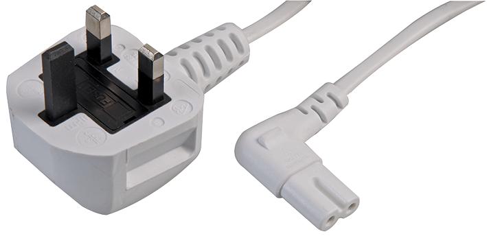 HTP-HC8RAWHT2M MAINS POWER CORDS PRO ELEC