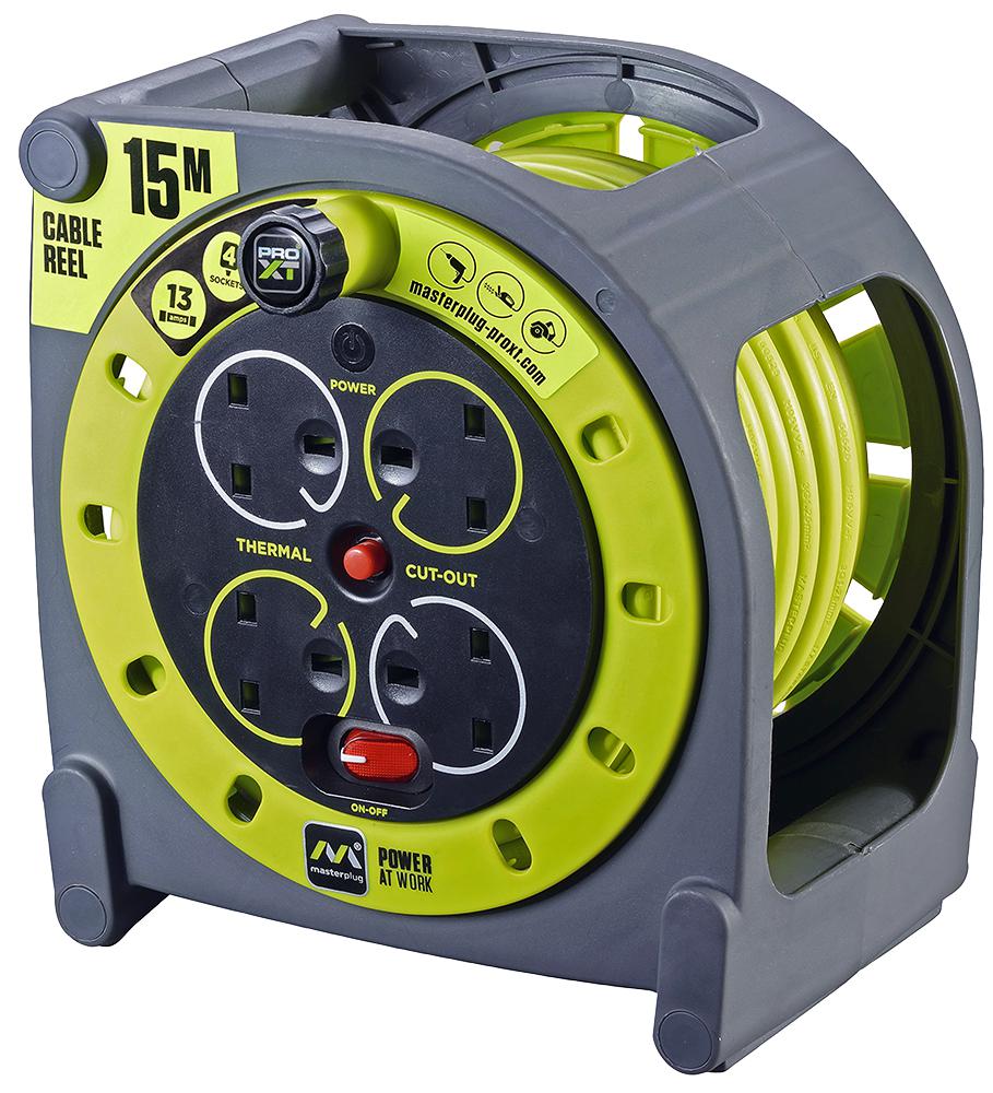 HMU15134SL-PX 4 SKT 15M 13A CASE REEL UK MASTERPLUG