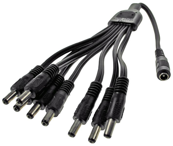 C3705 LEAD, 2.1MM SPLITTER, 1 TO 8 WAY POWERPAX