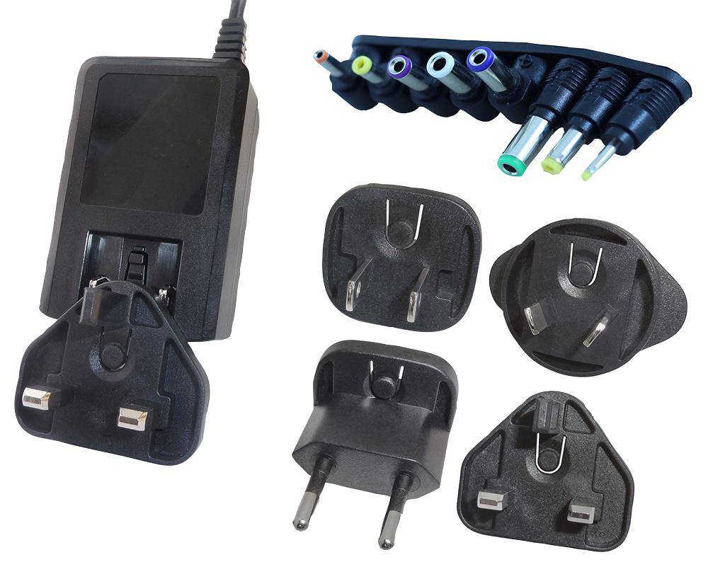 25HK-AW-120A125-CP ADAPTOR, AC-DC, 12V, 1.25A IDEAL POWER