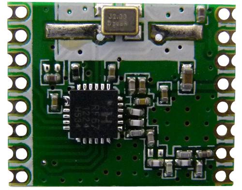 RFM67W-433S2 ISM TRANSMITTER, 433MHZ, FSK/OOK HOPERF