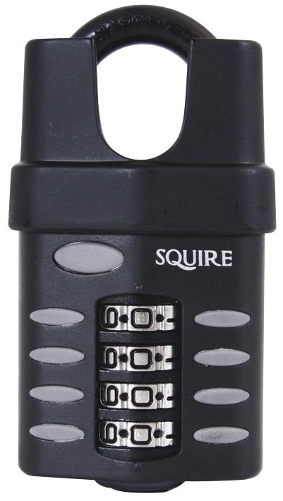 CP40CS PADLOCK 40MM C/S RECODABLE COMBI SQUIRE