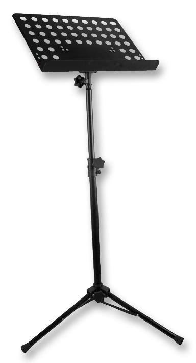PLS00043 MUSIC STAND, BLACK PULSE