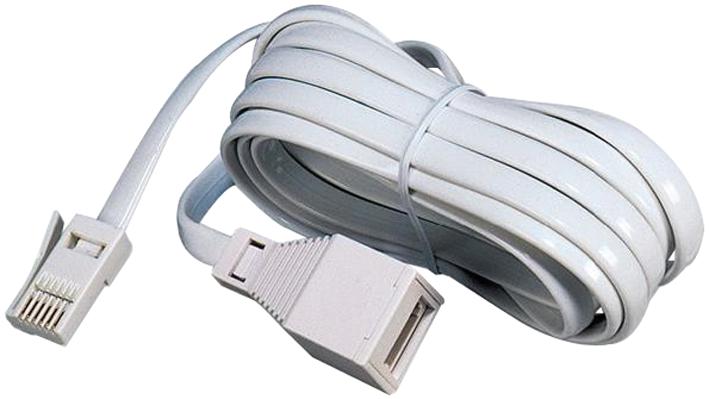5M6W/G TELEPHONE EXT 6 WAY, BT PLUG TO SKT, 5M TITAN