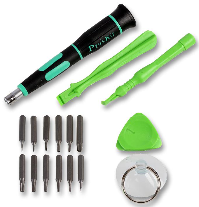 SD-9314 IPHONE TOOL KIT, 17-IN-1 PRO'S KIT