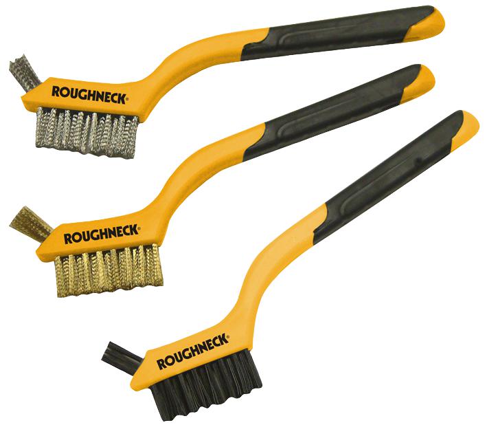 52-005 BRUSH SET, MINI, 3PC ROUGHNECK