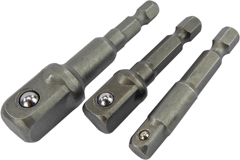SAS01 DRILL SOCKET DRIVER SET 1/4 3/8 1/2 HEX TOOLPAK