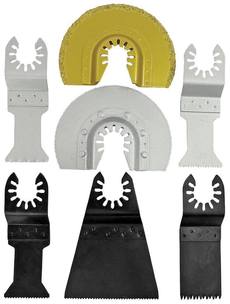 MTB-SET07 OSCILLATING MULTI-TOOL BLADE SET 7PC TOOLPAK