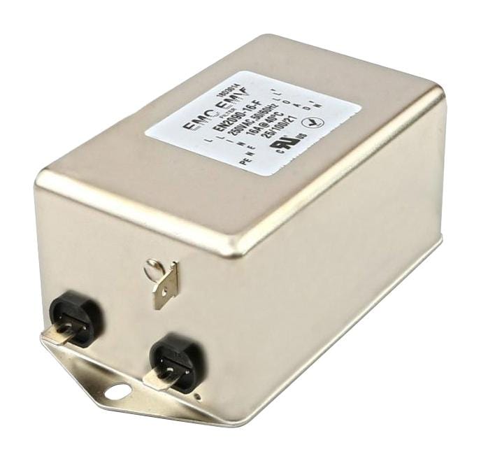 UNITED AUTOMATION Power Line A-EN2090-6-F POWER LINE FILTER, 1 PHASE, 6A, QC UNITED AUTOMATION 3618176 A-EN2090-6-F
