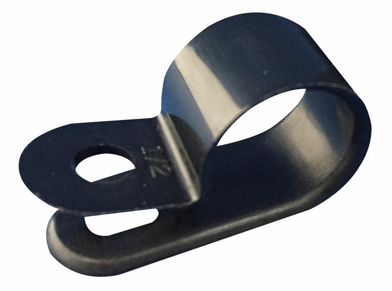 CONCORDIA TECHNOLOGIES Cable Clips ACTPCLIP16 P CLIP 15.80MM BLACK 50/PACK CONCORDIA TECHNOLOGIES 3376878 ACTPCLIP16