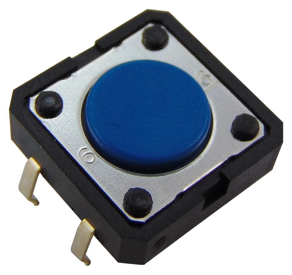 OMRON Tactile B3F5000 SWITCH, FLAT, 12X12X4.3, 130GF OMRON 1960978 B3F5000