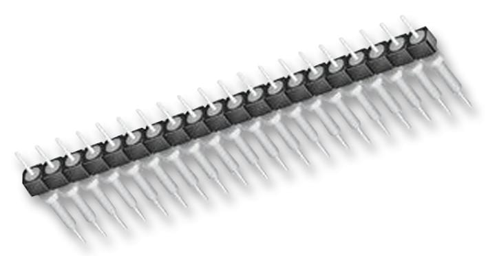 SAMTEC Stacking BBS-122-T-B HEADER, 2.54MM, PCB, 1X22WAY SAMTEC 3675413 BBS-122-T-B