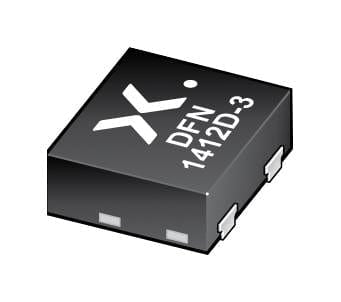 NEXPERIA Bipolar BC817-40QCZ BIPOLAR TRANS, NPN, 45V, 0.5A, DFN1412D NEXPERIA 3498158 BC817-40QCZ