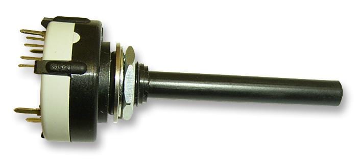 LORLIN Rotary BCKS1001 SWITCH, ROTARY, HEX, NO STOP, IP65 LORLIN 1876054 BCKS1001