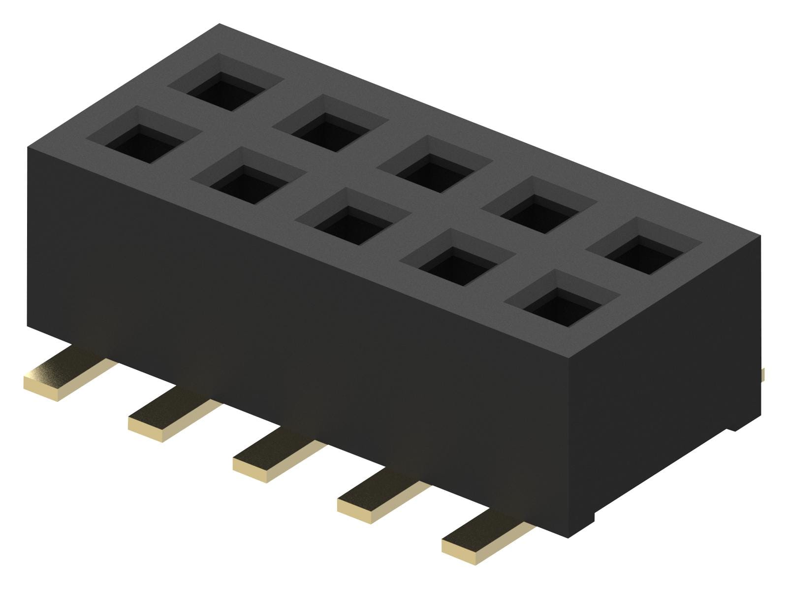 GCT (GLOBAL CONNECTOR TECHNOLOGY) Board-to-Board BD050-10-A-0-0500-L-D CONNECTOR, RCPT, 10POS, 2ROW, 1.27MM GCT (GLOBAL CONNECTOR TECHNOLOGY) 2577325 BD050-10-A-0-0500-L-D