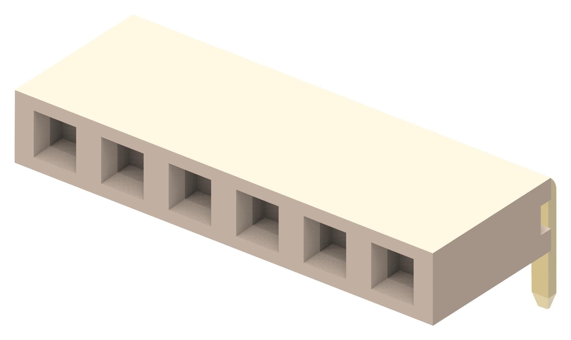 GCT (GLOBAL CONNECTOR TECHNOLOGY) Board-to-Board BG302-05-A-L-G RECEPTACLE, 2.54MM, THT, R/A, 5WAY GCT (GLOBAL CONNECTOR TECHNOLOGY) 2084275 BG302-05-A-L-G