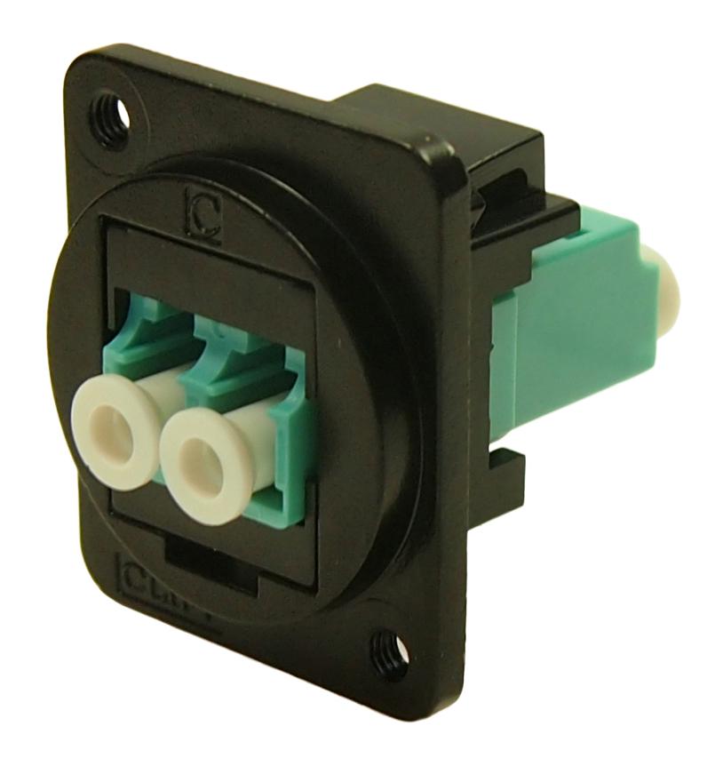 CLIFF ELECTRONIC COMPONENTS Fibre Optic Adapters CP30246M3B FIBER OPTIC ADAPTER, M3 HOLE, LC DUPLEX CLIFF ELECTRONIC COMPONENTS 3760240 CP30246M3B