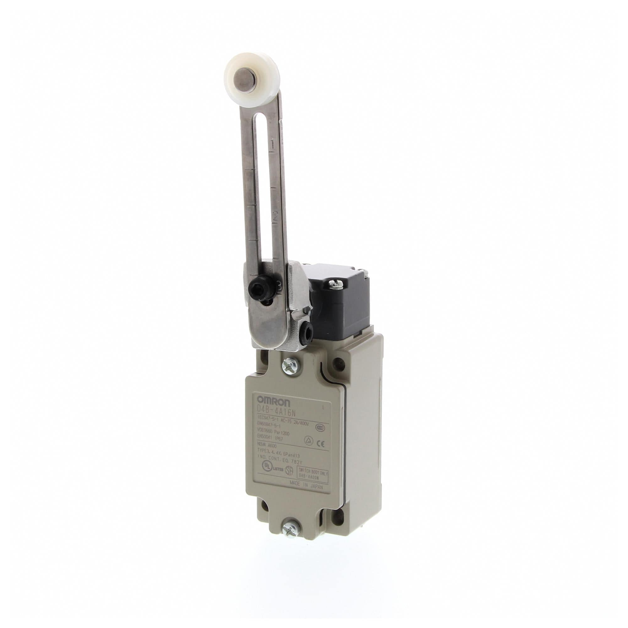 OMRON Limit Switch D4B-4A16N LIMIT SWITCH SWITCHES OMRON 3413225 D4B-4A16N
