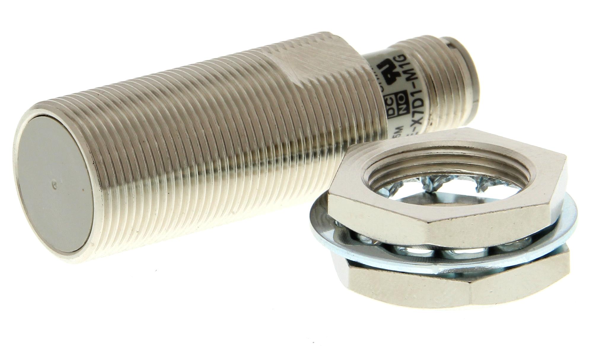 OMRON Inductive E2E-X7D2-M1G PROXIMITY SENSOR, 7MM, SPST-NC, M18 OMRON 3414604 E2E-X7D2-M1G