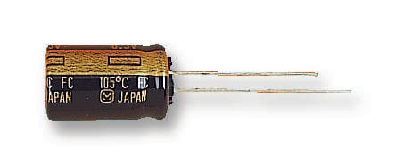 PANASONIC Aluminium Electrolytic Capacitors - Leaded EEUFC1H471L CAP, 470µF, 50V, 20% PANASONIC 1855187 EEUFC1H471L
