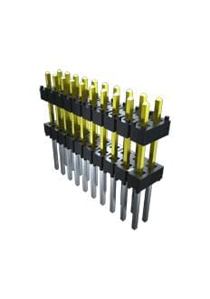 SAMTEC Stacking EW-12-12-L-S-605 STACKING CONN, HEADER, 12POS, 1ROW SAMTEC 3683777 EW-12-12-L-S-605