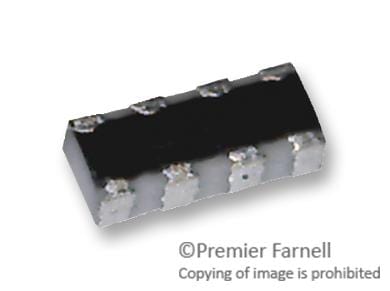PANASONIC Fixed Networks EXBV8V332JV RESISTOR,CCAV ARRAY,0603X4, 3K3 5% PANASONIC 2060165 EXBV8V332JV