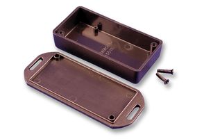 1551MFLBK - Plastic Enclosure, PCB Box, ABS, 35 mm, 35 mm, 20 mm, IP54 - HAMMOND