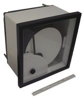 D72A5 - Analogue Panel Meter, Flame Retardant, Calibrated At 23°C, AC Current, 0A to 5A, 68 mm, 68 mm - HOBUT