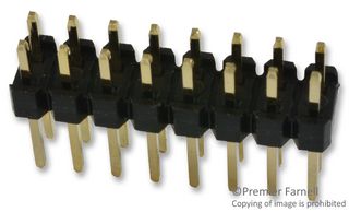 M20-9980845. - Pin Header, Board-to-Board, 2.54 mm, 2 Rows, 16 Contacts, Through Hole, M20 - HARWIN