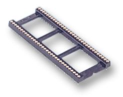 D8864-42 - IC & Component Socket, 64 Contacts, DIP, 1.778 mm, D8864, 19.05 mm, Beryllium Copper - HARWIN
