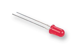TLHR5405 - LED, Red, Through Hole, T-1 3/4 (5mm), 20 mA, 2 V, 635 nm - VISHAY