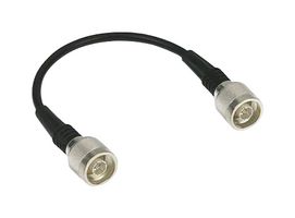 1337803-2 - RF / Coaxial Cable Assembly, N-Type Plug to N-Type Plug, RG213, 50 ohm, 19.69 ", 500 mm, Black - GREENPAR - TE CONNECTIVITY