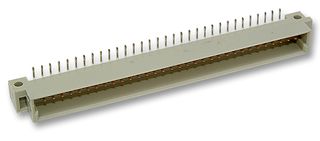 09 02 164 7921 - DIN 41612 Connector, Type B, 64 Contacts, Plug, 2.54 mm, 2 Row, a + b - HARTING