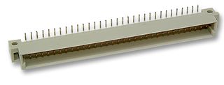 0902 164 6921 - DIN 41612 Connector, 64 Contacts, Plug, 2.54 mm, 2 Row, a + b - HARTING