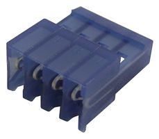 3-640442-4 - IDC Connector, 26 AWG, IDC Receptacle, Female, 2.54 mm, 1 Row, 4 Contacts, Cable Mount - AMP - TE CONNECTIVITY