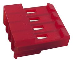 3-640428-4 - IDC Connector, 22 AWG, IDC Receptacle, Female, 3.96 mm, 1 Row, 4 Contacts, Cable Mount - AMP - TE CONNECTIVITY