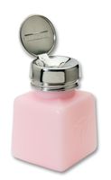 TDS18 - Polyethylene Solvent Dispenser, ESD Safe, Static Dissipative Plastic, Pink, 180ml - IDEAL-TEK