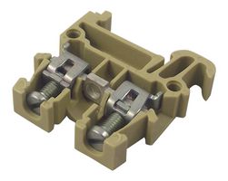 AKZ 1.5 - DIN Rail Mount Terminal Block, 2 Ways, 22 AWG, 14 AWG, 1.5 mm², Screw, 17.5 A - WEIDMULLER