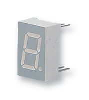 SC56-11YWA - 7 Segment LED Display, Mechanically Rugged, Yellow, 20 mA, 2.1 V, 4.7 mcd, 1, 14.22 mm - KINGBRIGHT